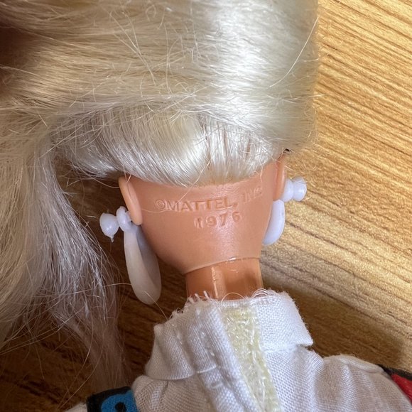 Vintage 1966/1976 Barbie Doll Blonde Long Straight Hair Blue Eyes 12 Inches - Picture 11 of 11
